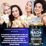 Cápsulas de NAD+ con Resveratrol (60 un) – Enfoque en longevidad y energía celular