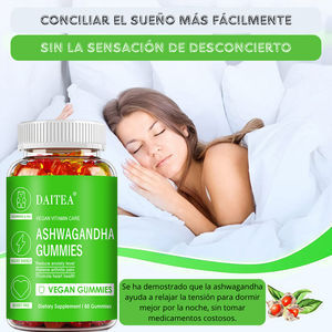 Gomitas de Ashwagandha  (30 un) – Reducción del estrés y mejora del bienestar emocional