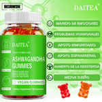 Gomitas de Ashwagandha  (30 un) – Reducción del estrés y mejora del bienestar emocional