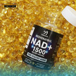 Cápsulas de NAD+ con Resveratrol (60 un) – Enfoque en longevidad y energía celular