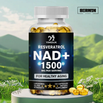 Cápsulas de NAD+ con Resveratrol (60 un) – Enfoque en longevidad y energía celular